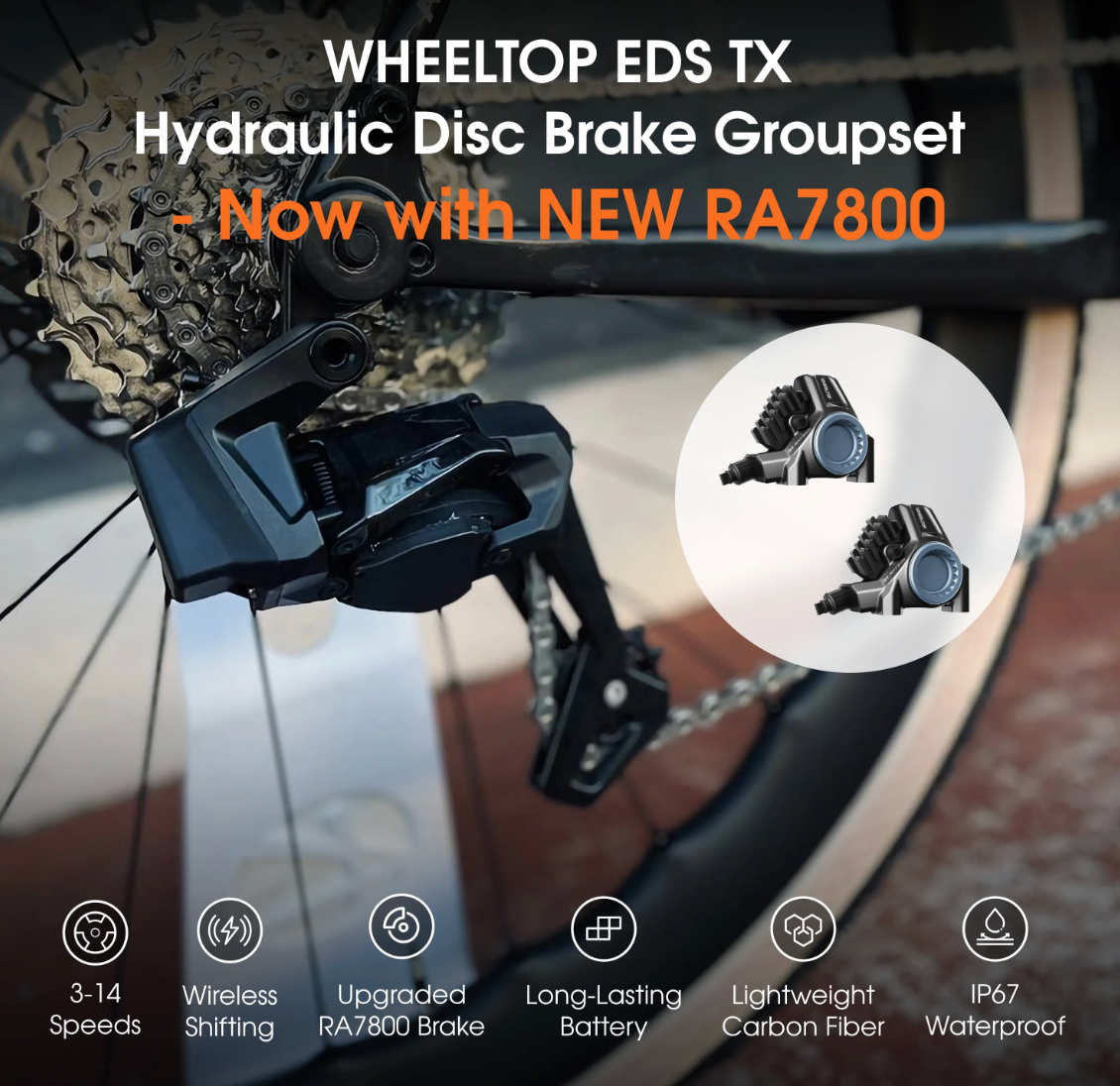 Přehazovačka Wheeltop EDS TX